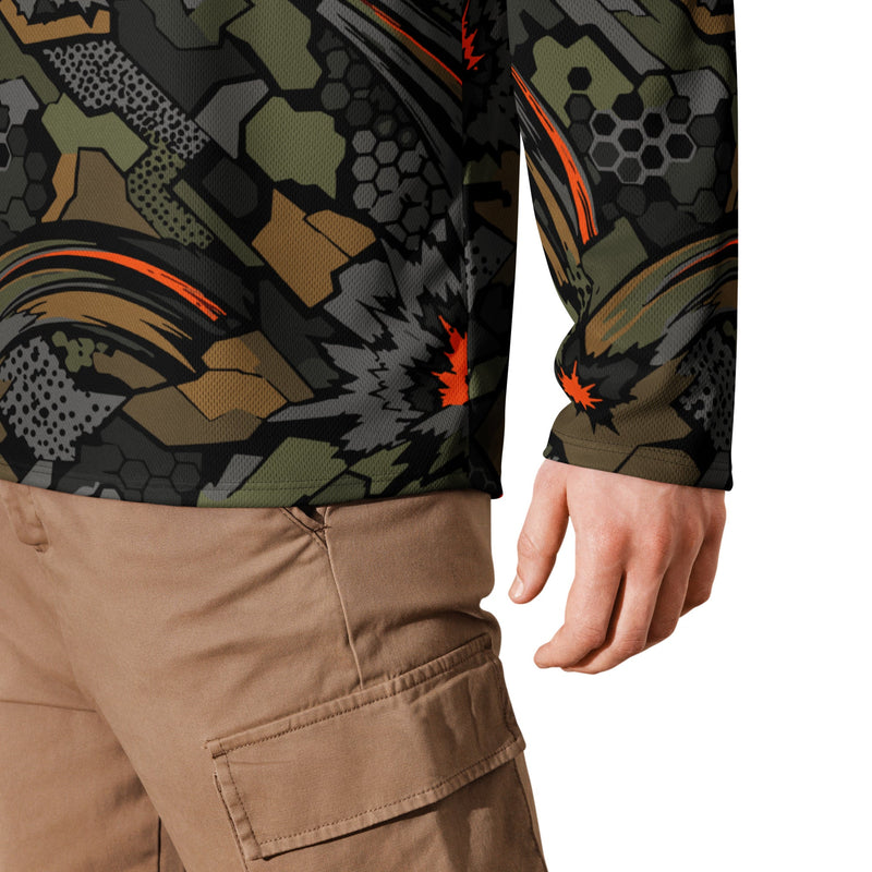 Dreadnought Firestorm CAMO Unisex Hockey Fan Jersey