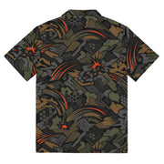 Dreadnought Firestorm CAMO Unisex Short-Sleeve Button Shirt - Button-Up