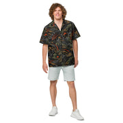 Dreadnought Firestorm CAMO Unisex Short-Sleeve Button Shirt - Button-Up