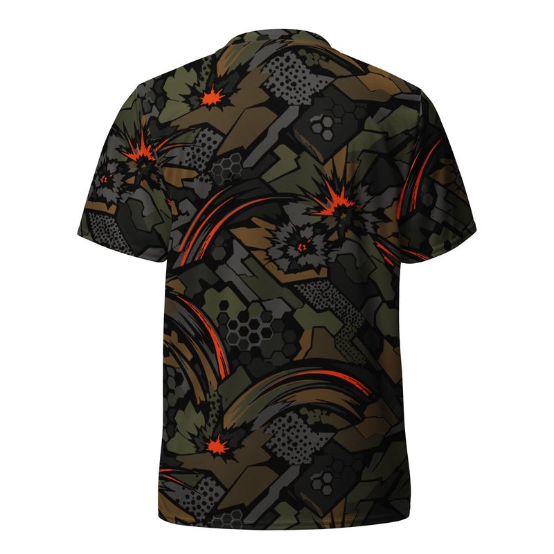 Dreadnought Firestorm CAMO Unisex Sports Jersey