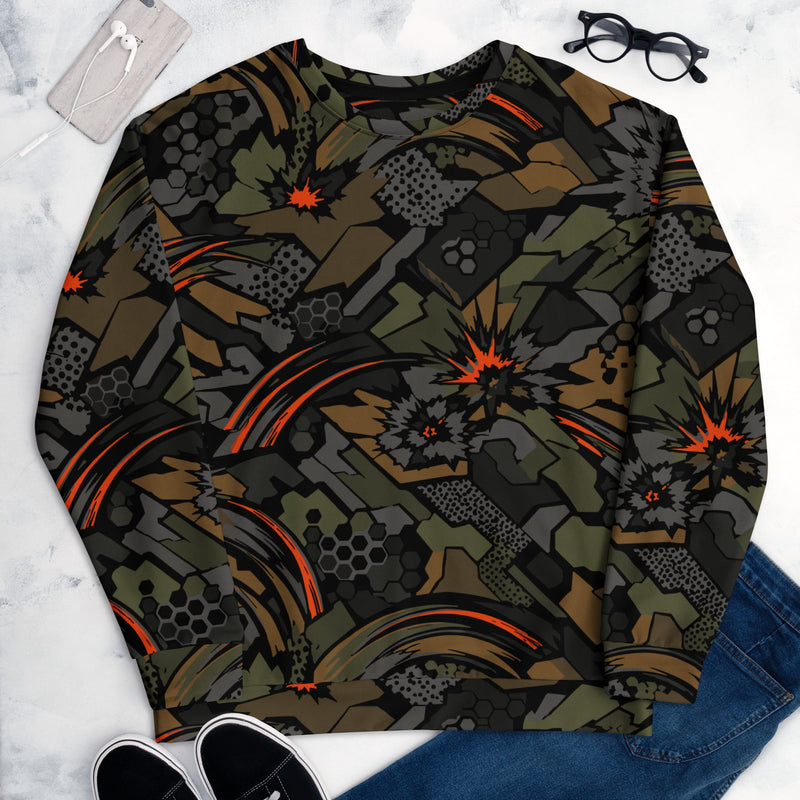 Dreadnought Firestorm CAMO Unisex Sweatshirt