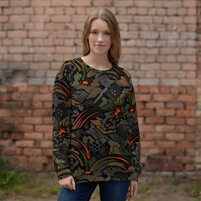 Dreadnought Firestorm CAMO Unisex Sweatshirt
