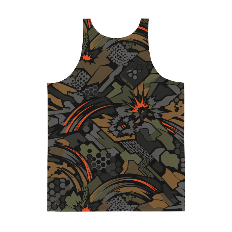 Dreadnought Firestorm CAMO Unisex Tank Top - Shirt