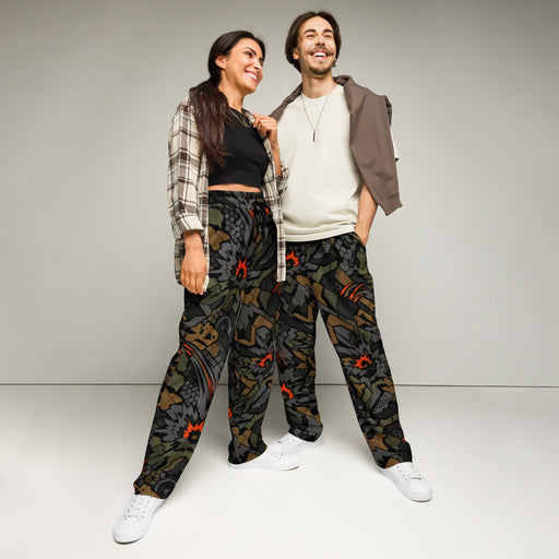 Dreadnought Firestorm CAMO Unisex Wide-Leg Joggers - 2XS