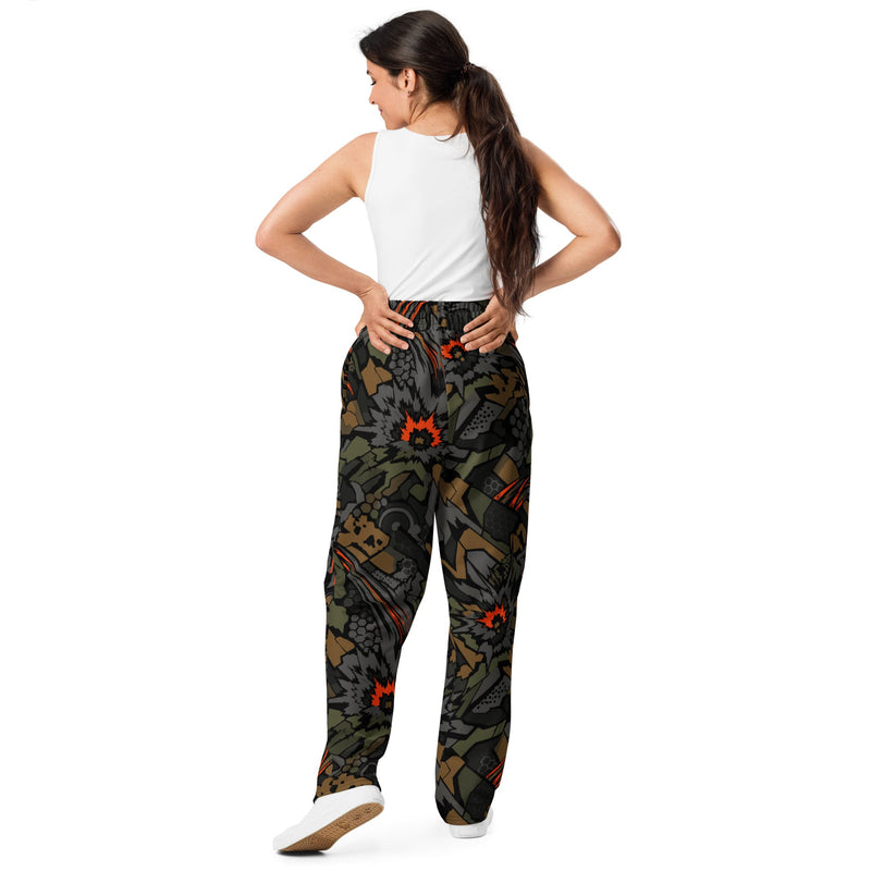 Dreadnought Firestorm CAMO Unisex Wide-Leg Joggers
