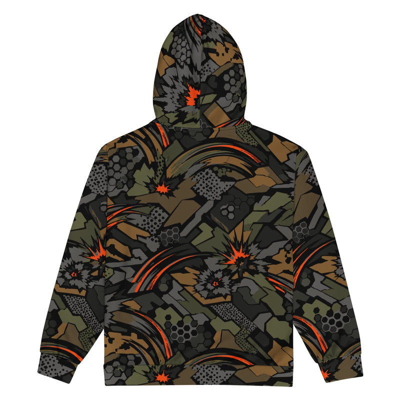 Dreadnought Firestorm CAMO Unisex Zip Hoodie