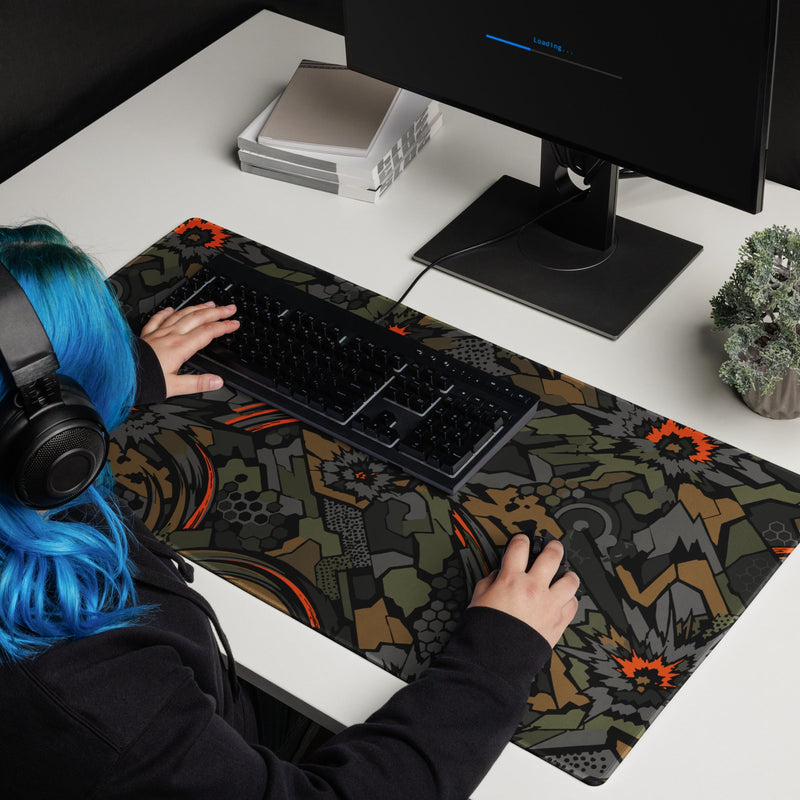 Dreadnought Firestorm CAMO Universal Large Desk Pad