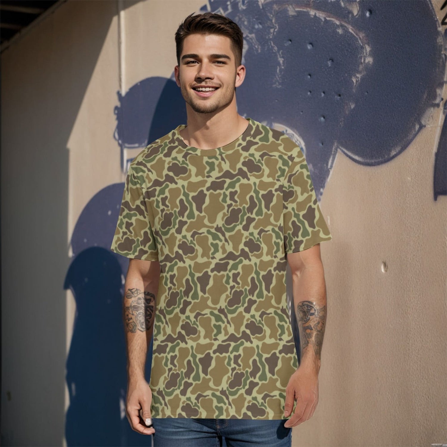 Duck Hunter Advisor CAMO Mens 100% Cotton T-Shirt - XS / White - T-Shirts