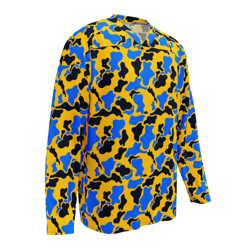 Duck Hunter Sunstrike Jungle CAMO Unisex Hockey Fan Jersey