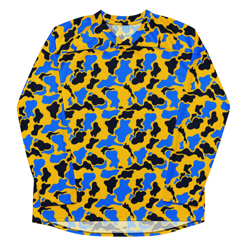 Duck Hunter Sunstrike Jungle CAMO Unisex Hockey Fan Jersey