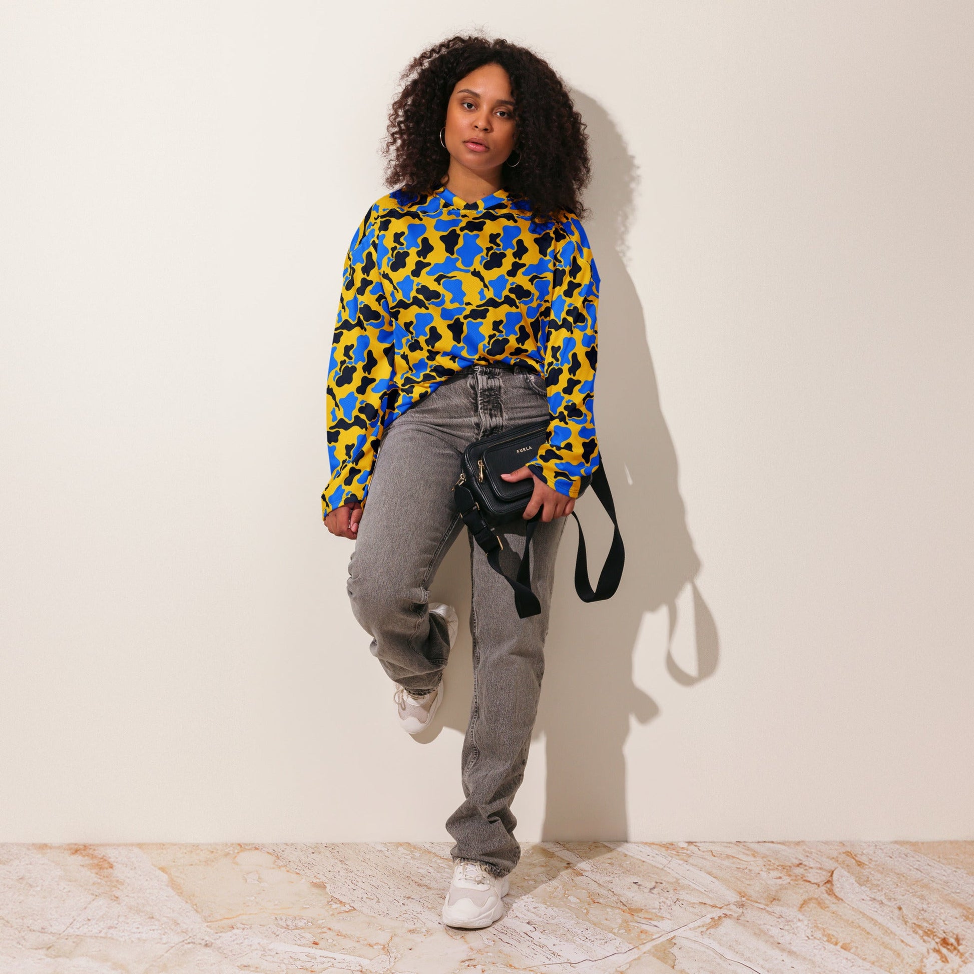 Duck Hunter Sunstrike Jungle CAMO hockey fan jersey - Hockey Jerseys