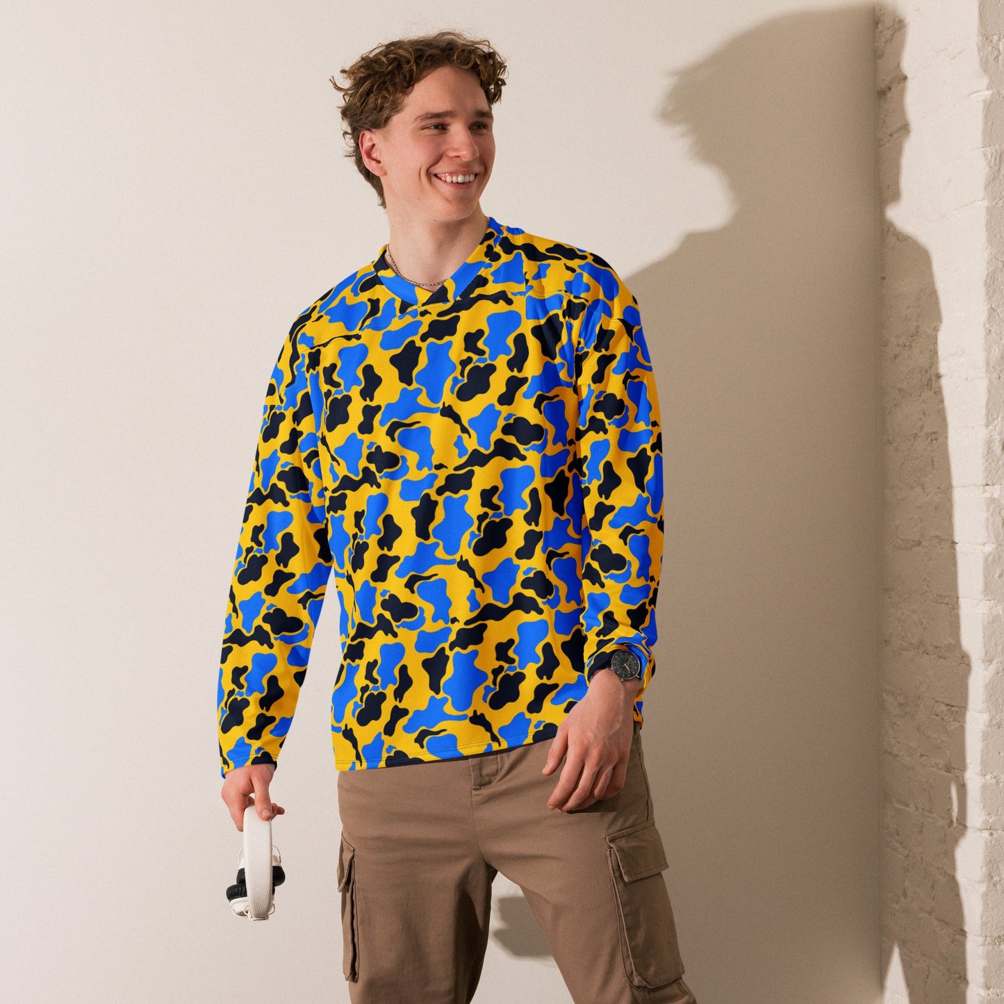 Duck Hunter Sunstrike Jungle CAMO hockey fan jersey - Hockey Jerseys