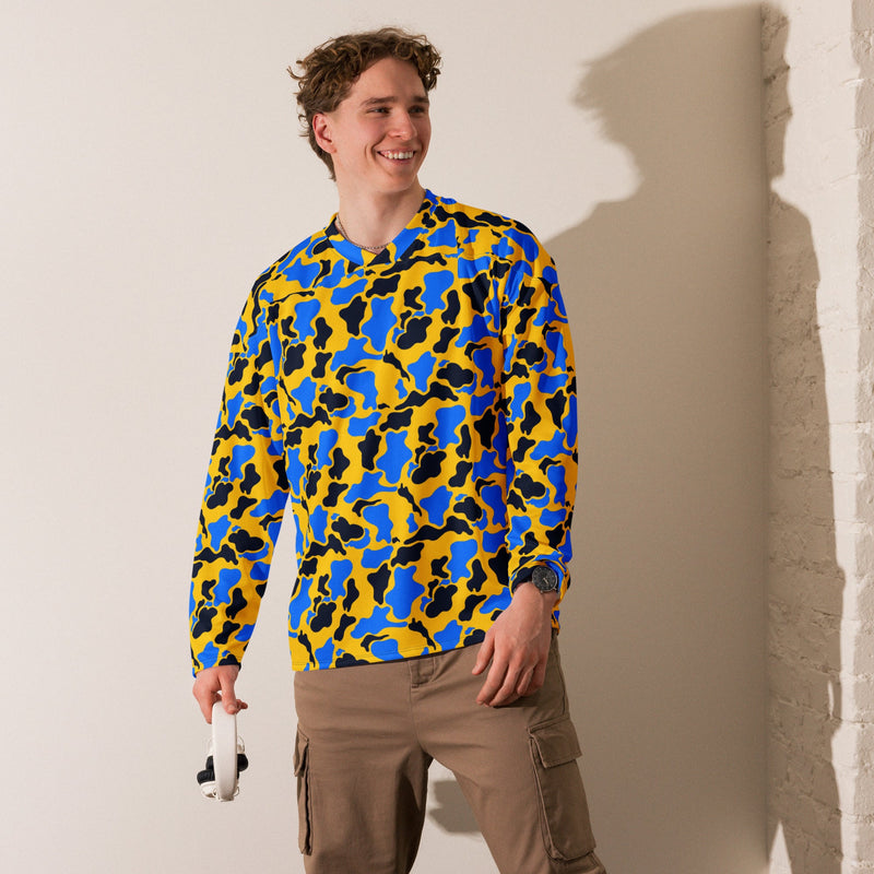 Duck Hunter Sunstrike Jungle CAMO Unisex Hockey Fan Jersey