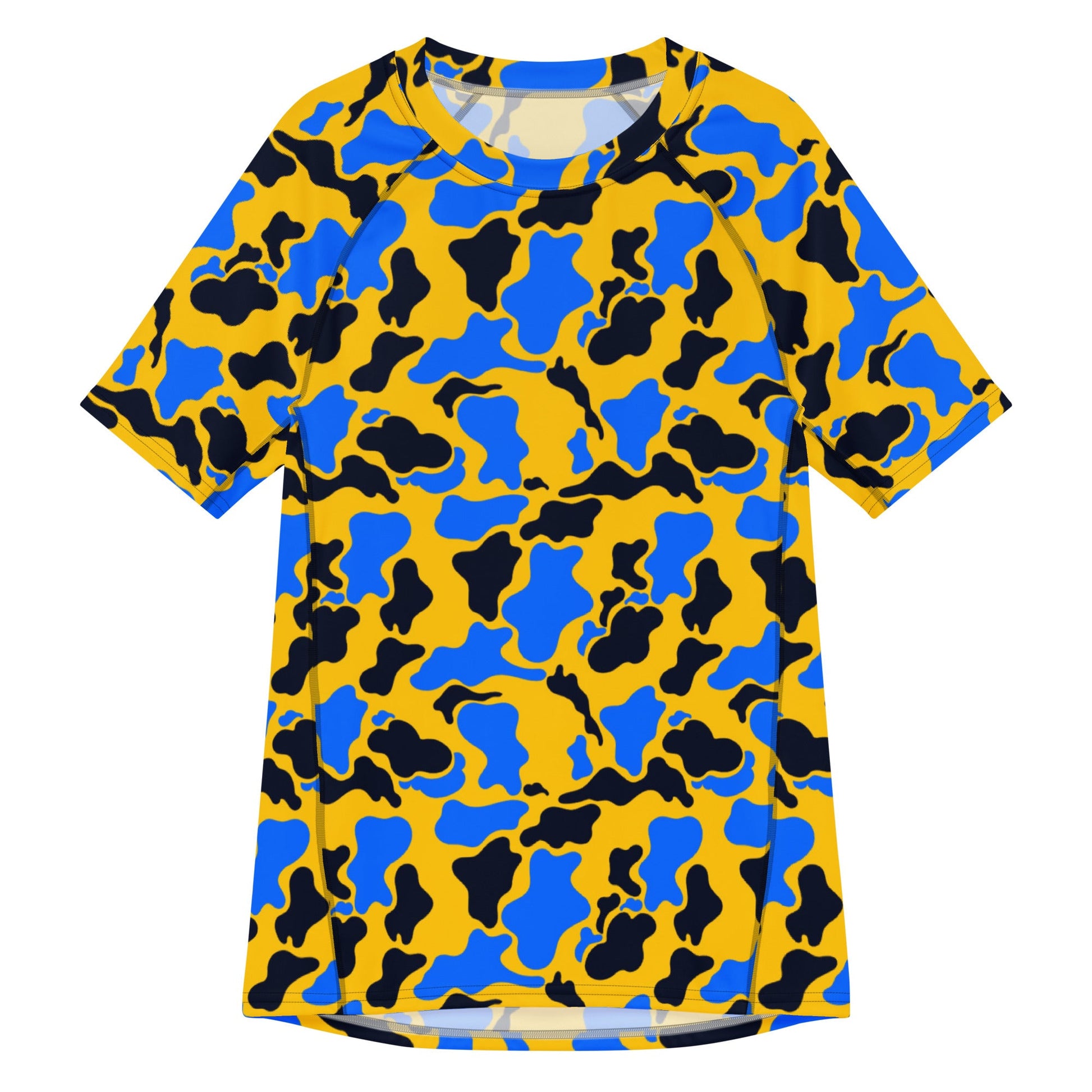 Duck Hunter Sunstrike Jungle CAMO Mens Short-Sleeve Rash Guard - 2XS - Short-sleeve Guards