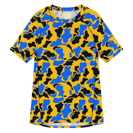 Duck Hunter Sunstrike Jungle CAMO Mens Short-Sleeve Rash Guard - 2XS - Short-sleeve Guards