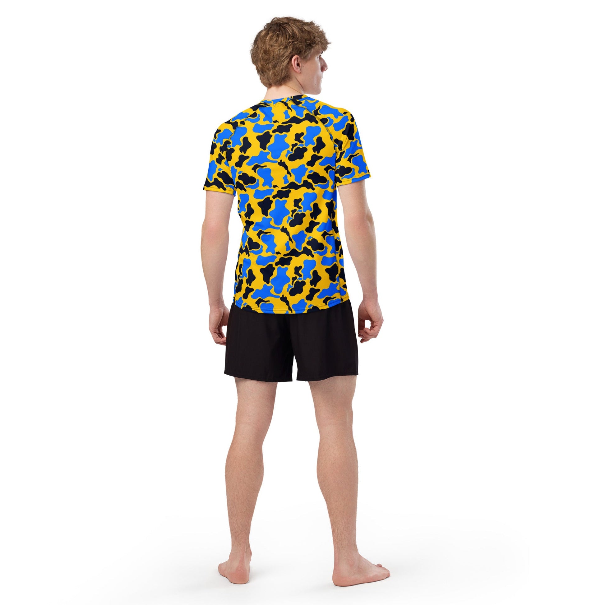 Duck Hunter Sunstrike Jungle CAMO Mens Short-Sleeve Rash Guard - Short-sleeve Guards