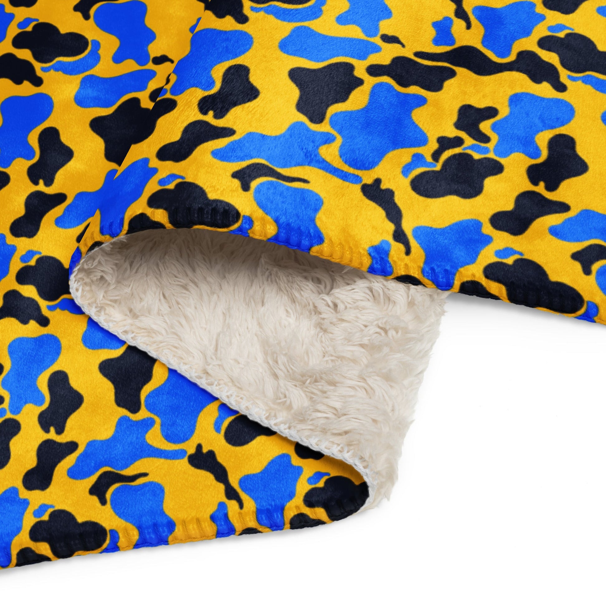 Duck Hunter Sunstrike Jungle CAMO Sherpa blanket - Blankets