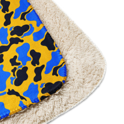 Duck Hunter Sunstrike Jungle CAMO Sherpa blanket - Blankets