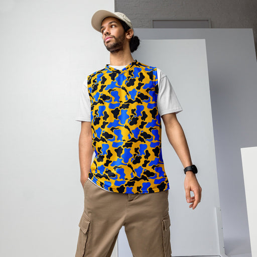 Duck Hunter Sunstrike Jungle CAMO Unisex Basketball Jersey - 2XS