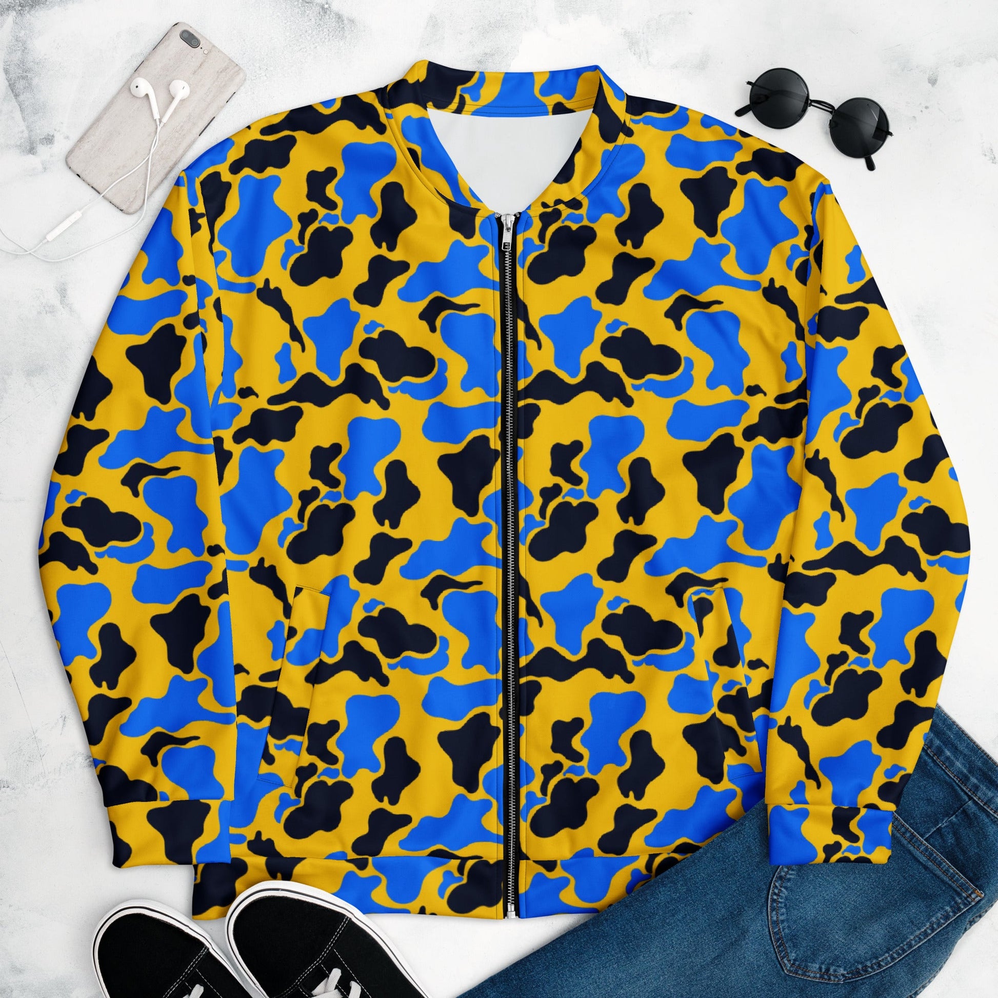 Duck Hunter Sunstrike Jungle CAMO Unisex Bomber Jacket