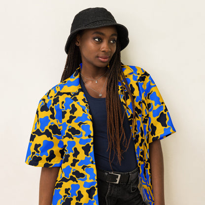 Duck Hunter Sunstrike Jungle CAMO Unisex button shirt - Button Shirts