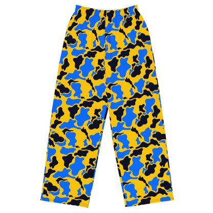 Duck Hunter Sunstrike Jungle CAMO unisex wide-leg pants - 2XS - Wide-leg Pants