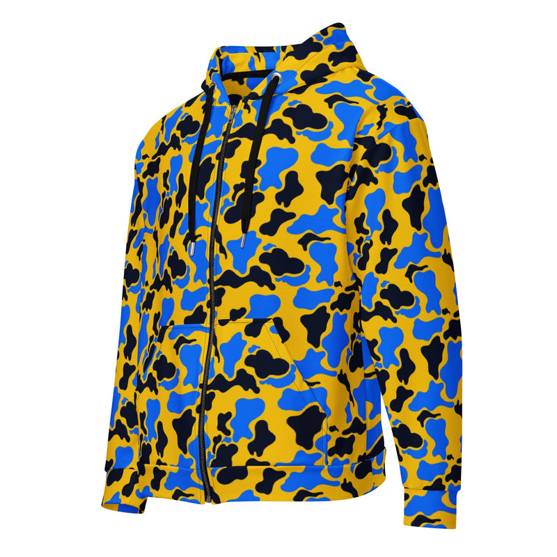 Duck Hunter Sunstrike Jungle CAMO Unisex Zip Hoodie