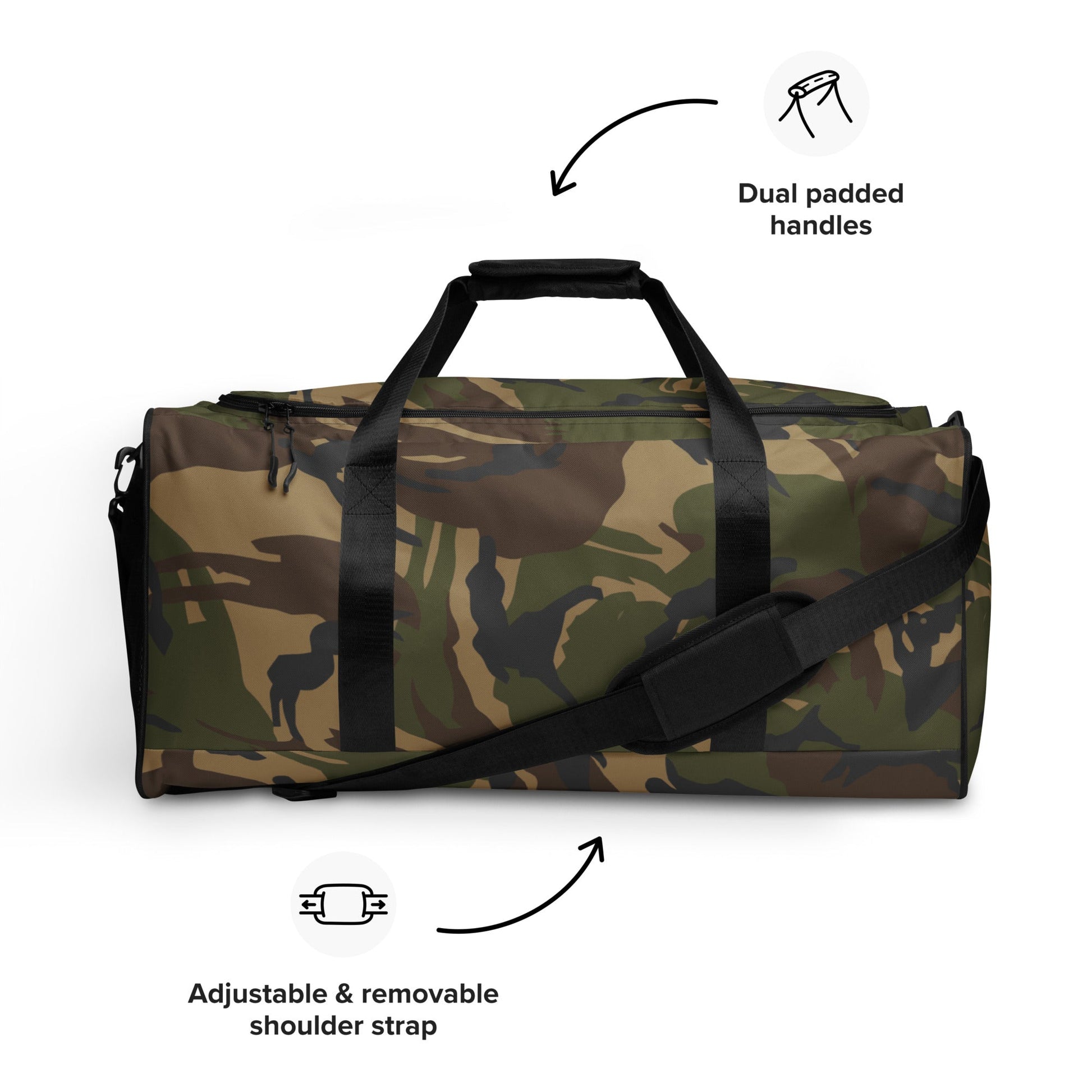 Dutch DPM CAMO Duffle bag Bags