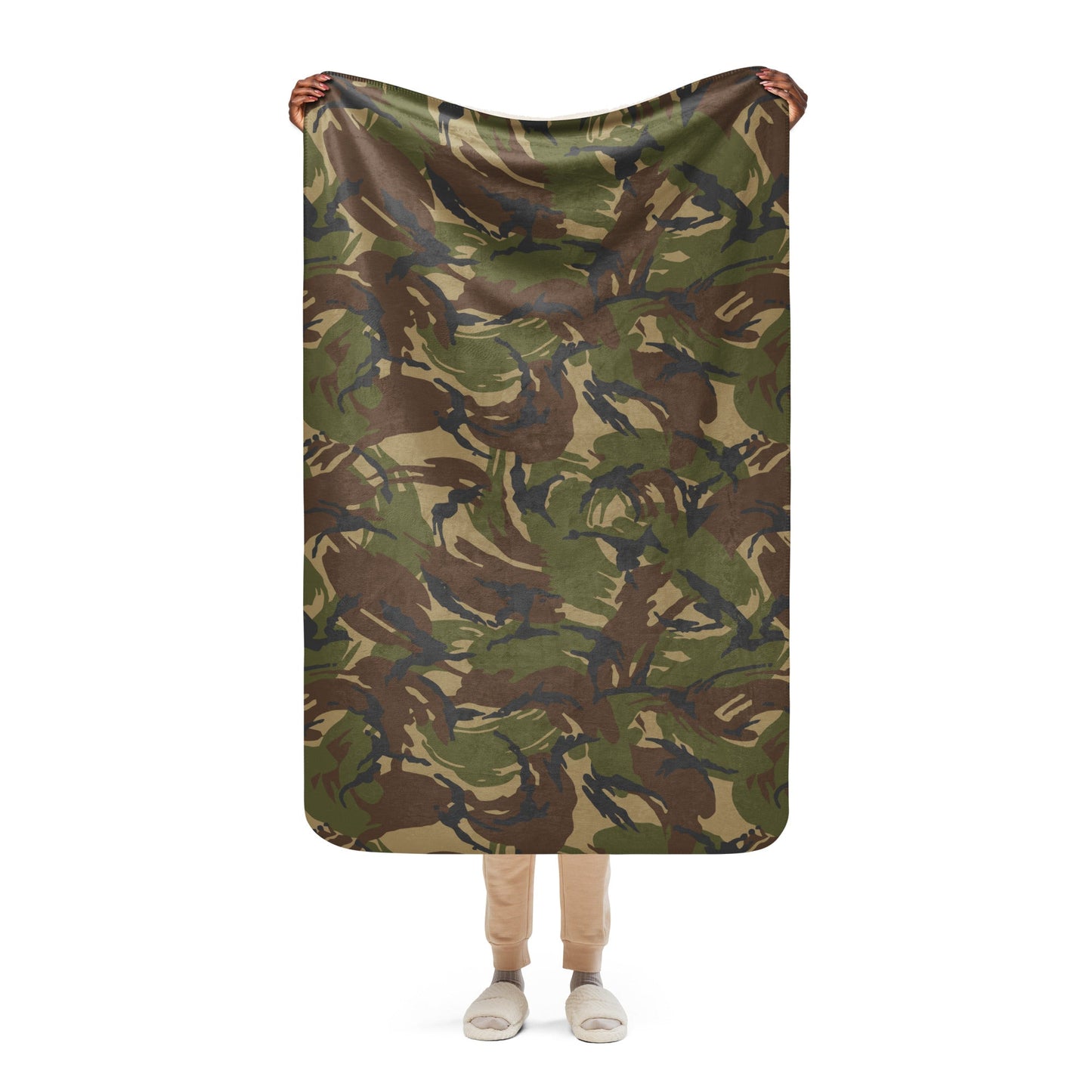 Dutch DPM CAMO Sherpa blanket - 37″×57″ - Blankets