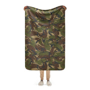 DPM Dutch Woodland CAMO Sherpa Blanket - 37″×57″