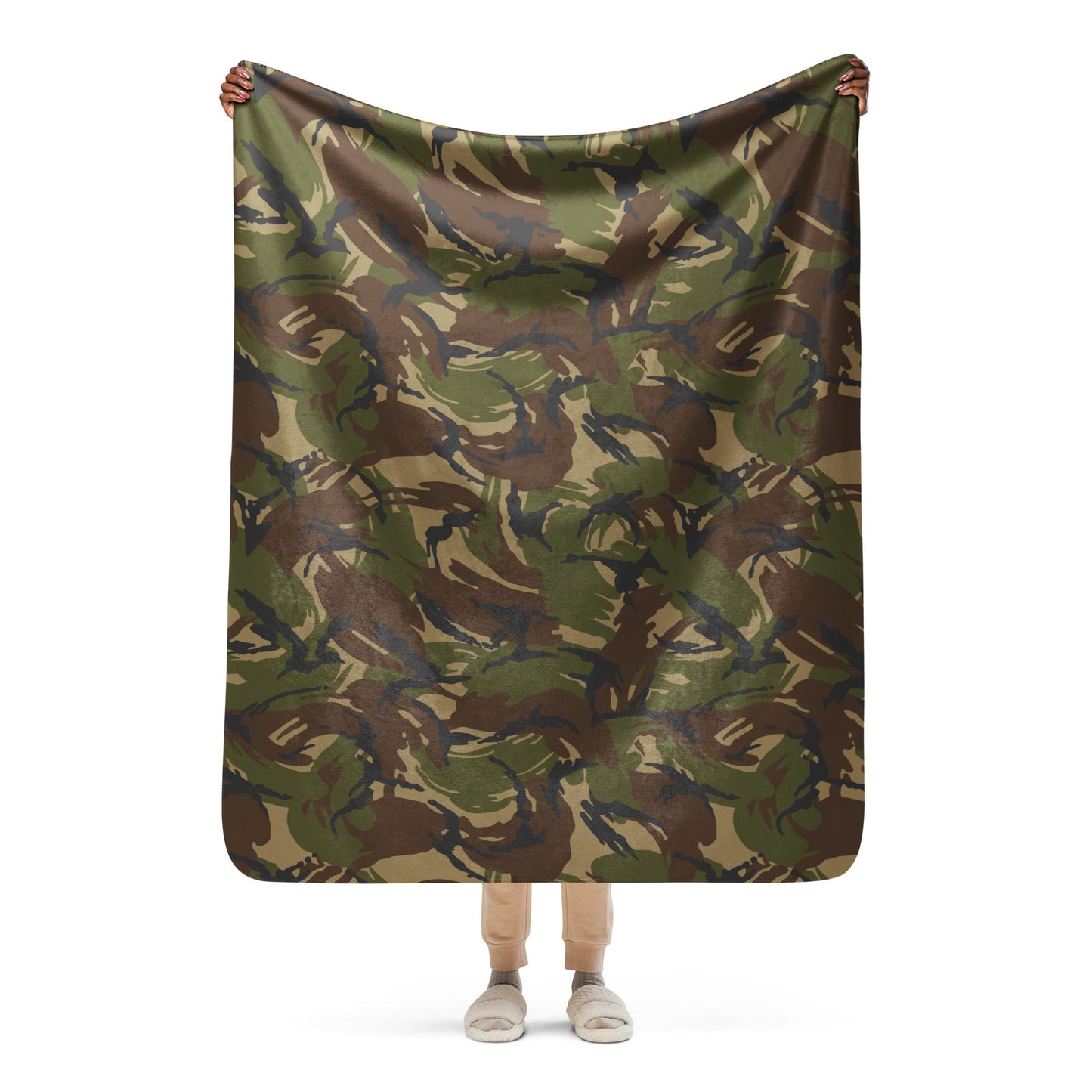 Dutch DPM CAMO Sherpa blanket - 50″×60″ - Blankets