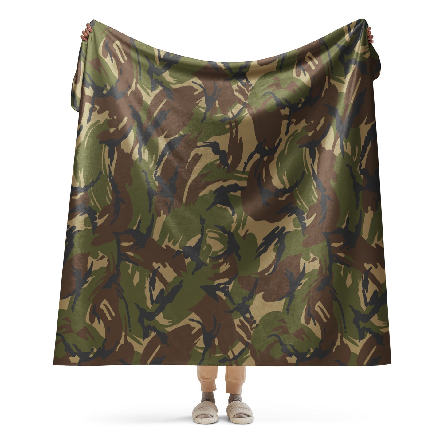 Dutch DPM CAMO Sherpa blanket - 60″×80″ - Blankets