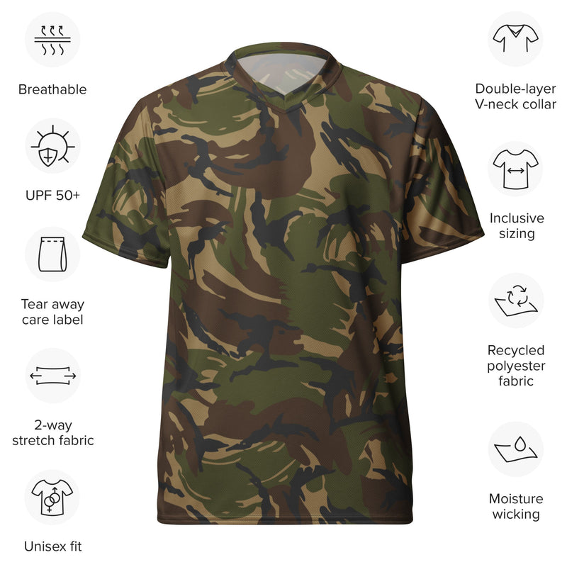 DPM Dutch Woodland CAMO Unisex Sports Jersey