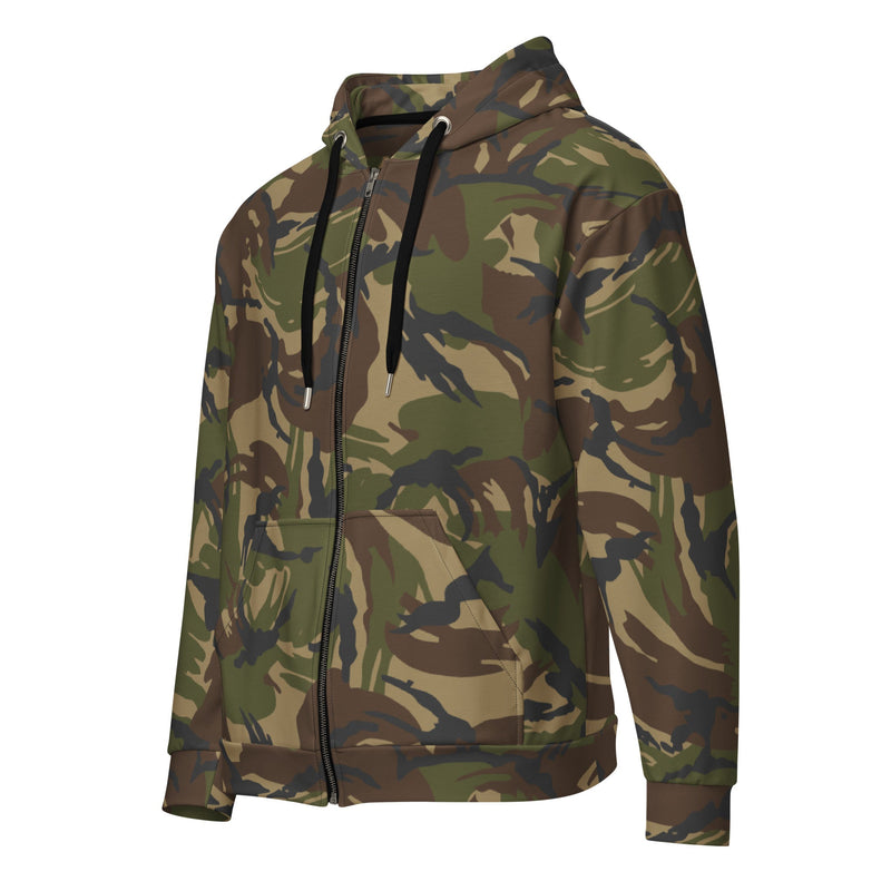 DPM Dutch Woodland CAMO Unisex Zip Hoodie