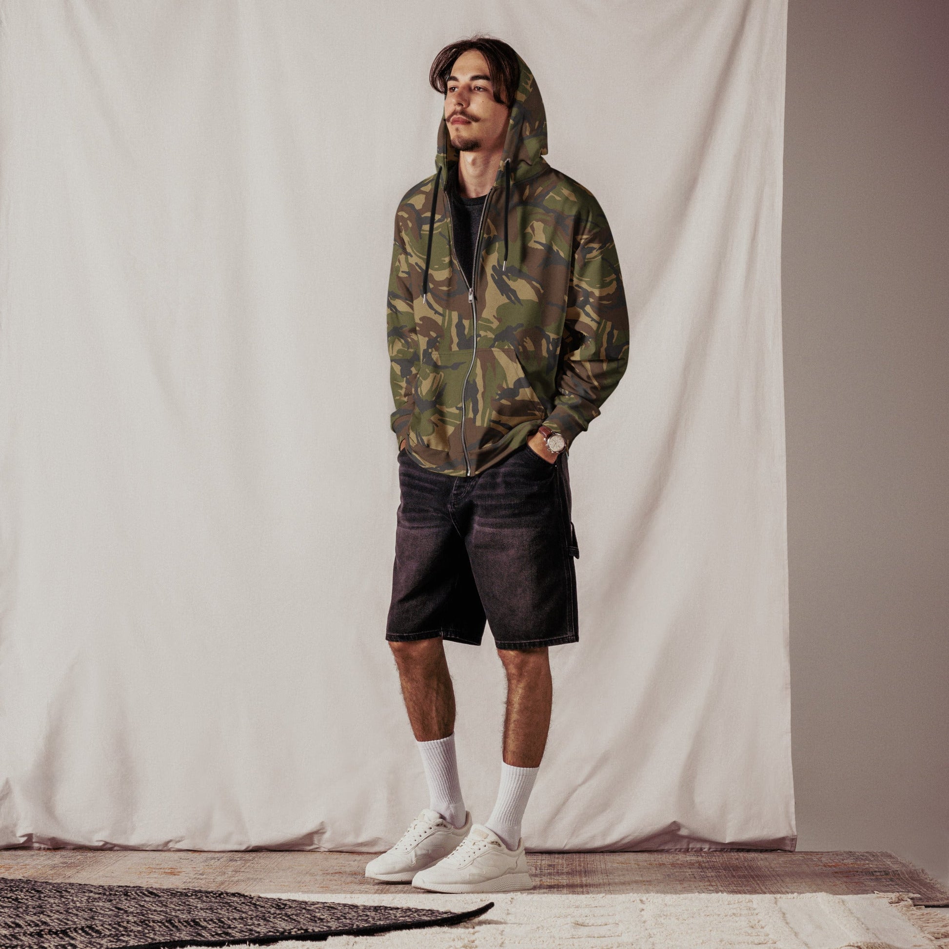 Dutch DPM CAMO Unisex zip hoodie - Zip Hoodies