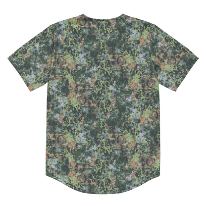 Dutch Fractal Green CAMO baseball jersey - Baseball Jerseys
