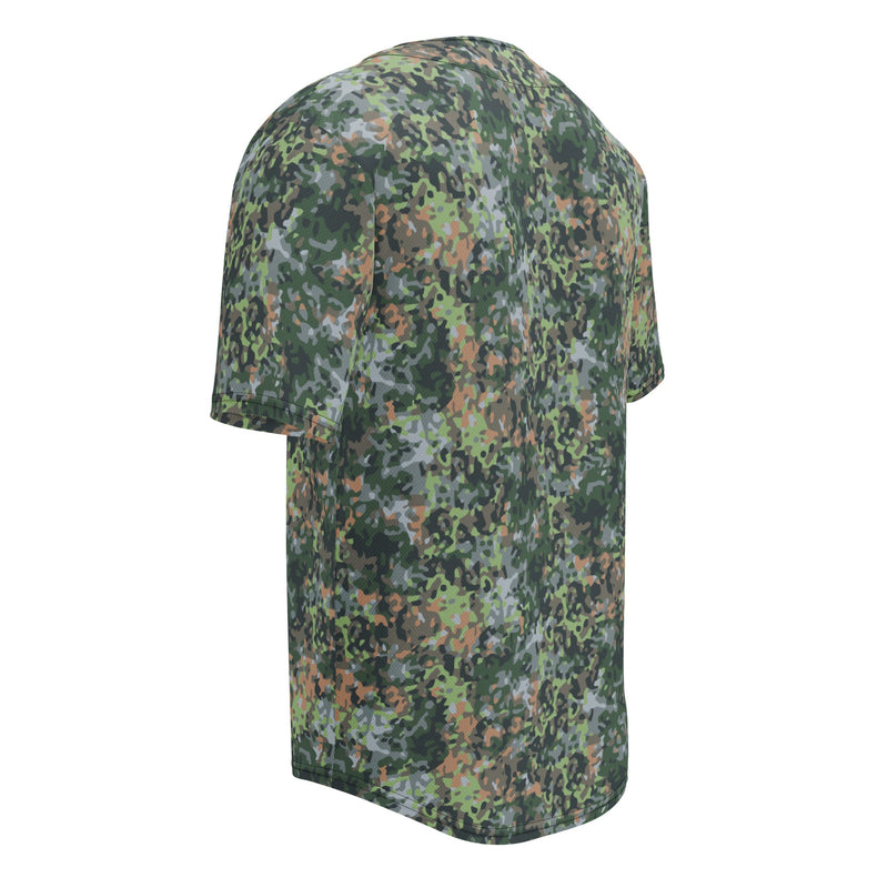 Fractal Dutch Woodland CAMO Unisex Baseball Jersey