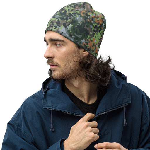 Fractal Dutch Woodland CAMO Beanie - S - Head