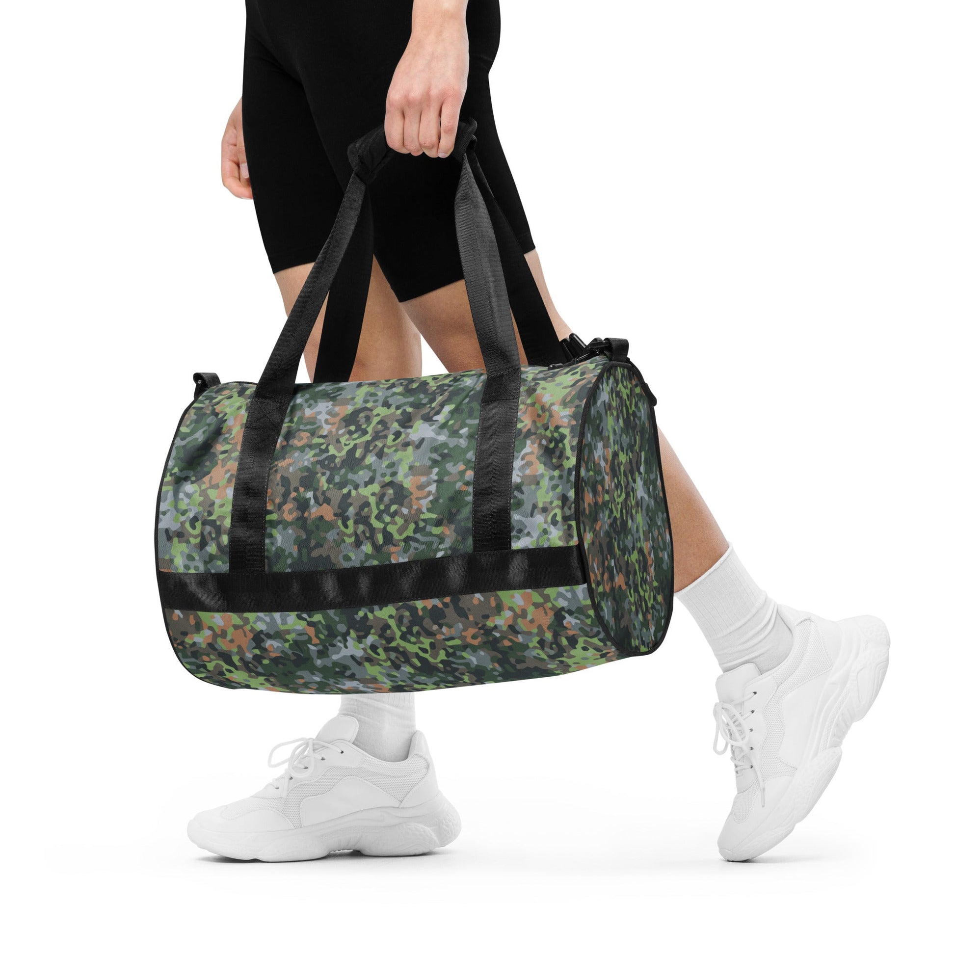 Dutch Fractal Green CAMO gym bag - Gym Bags