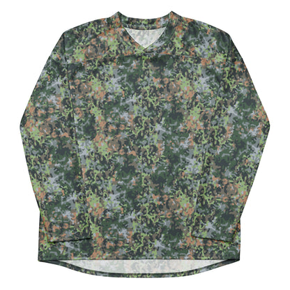 Dutch Fractal Green CAMO hockey fan jersey - Hockey Jerseys