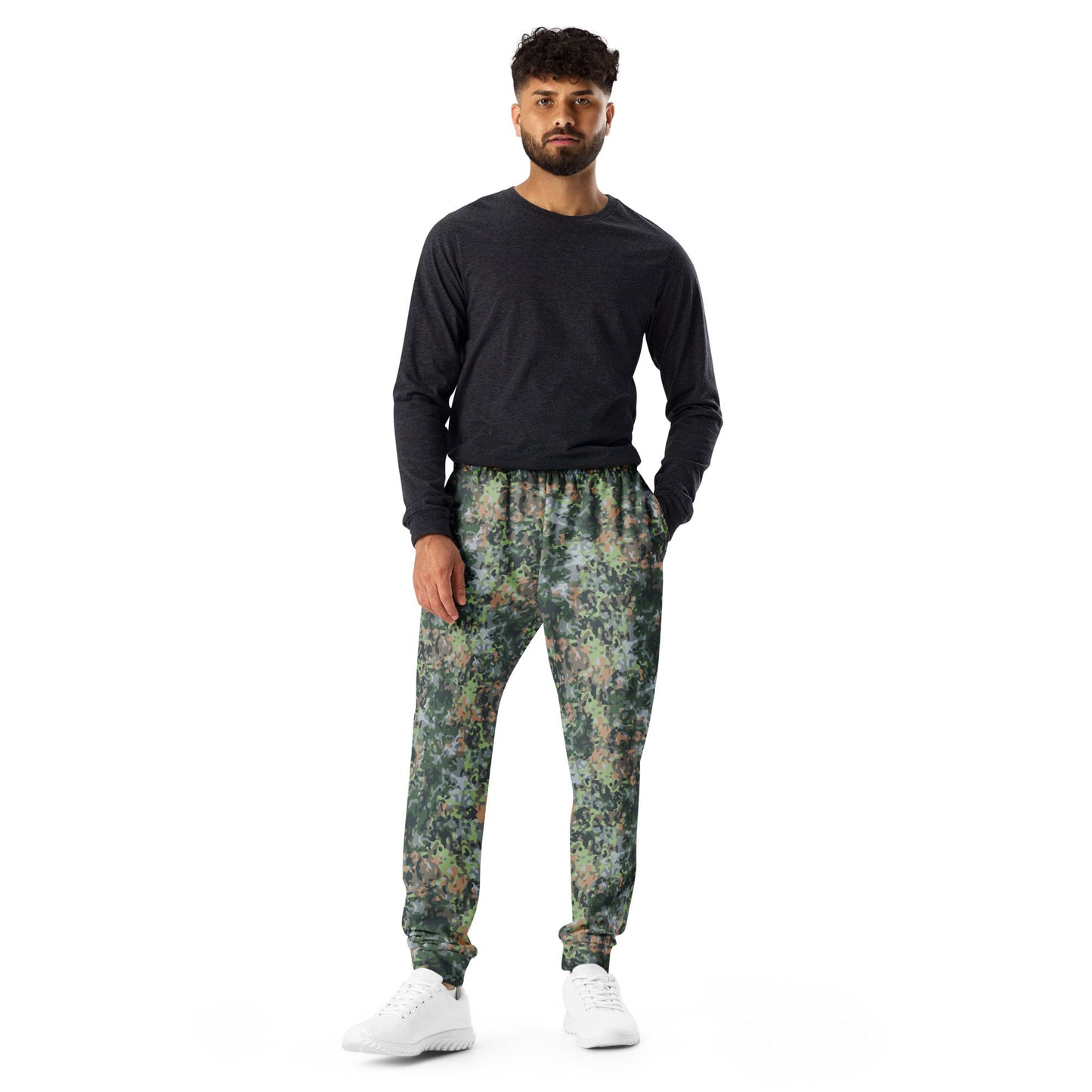 Dutch Fractal Green CAMO Mens Joggers