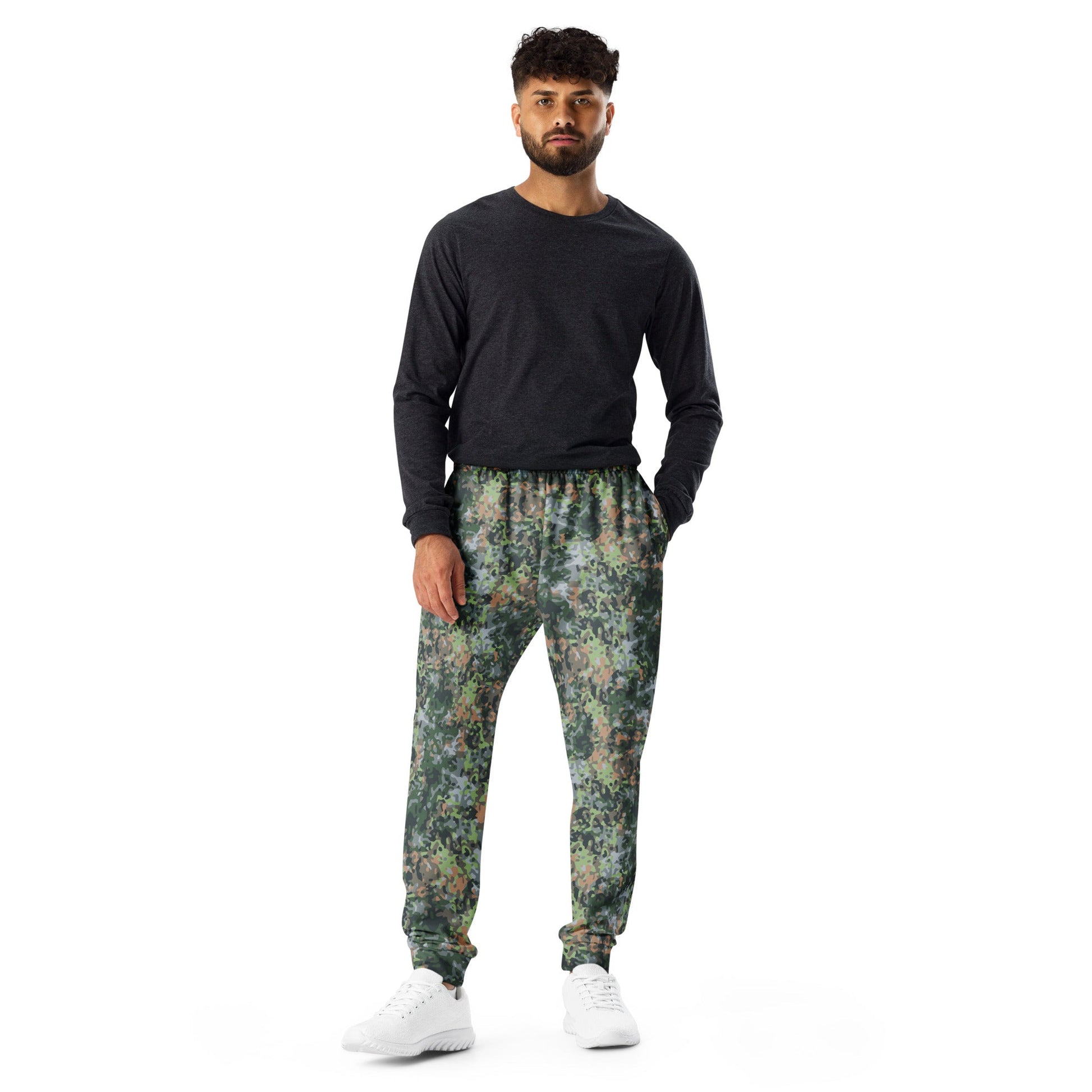 Dutch Fractal Green CAMO Mens Joggers