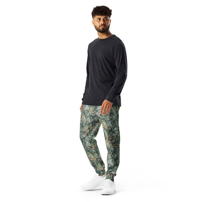 Dutch Fractal Green CAMO Mens Joggers