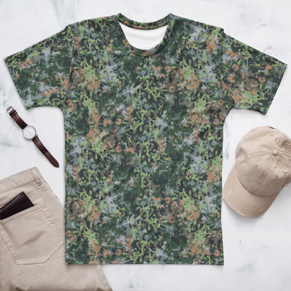 Dutch Fractal Green CAMO Mens T-shirt - XS - T-Shirts