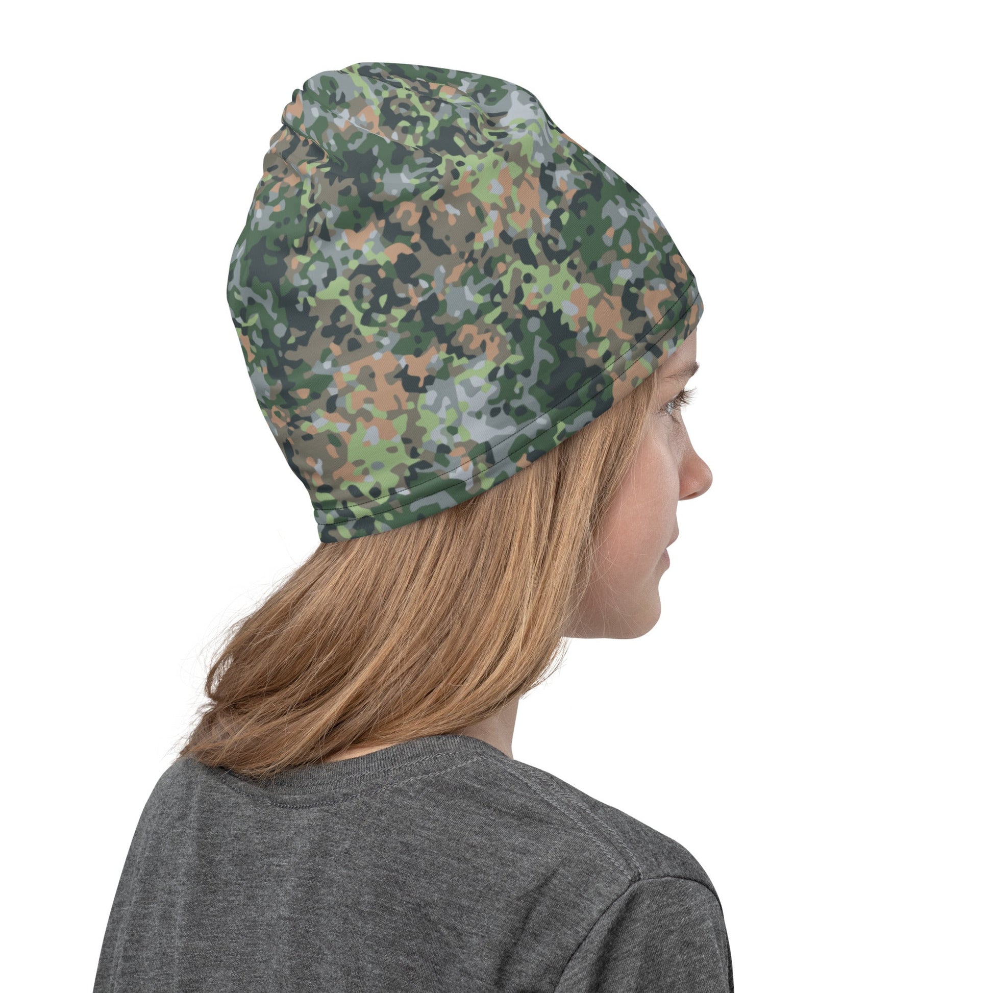 Dutch Fractal Green CAMO Neck Gaiter Gaiters