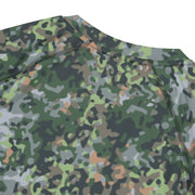 Fractal Dutch Woodland CAMO Mens Short-Sleeve Rash Guard - SS