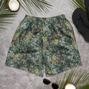 Fractal Dutch Woodland CAMO Unisex Athletic Long Shorts