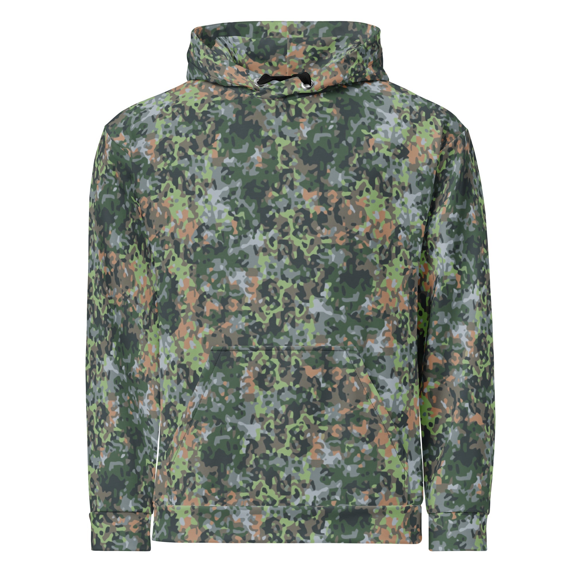 CAMO HQ - Dutch Fractal Green CAMO Unisex Hoodie - Worldwide Shipping