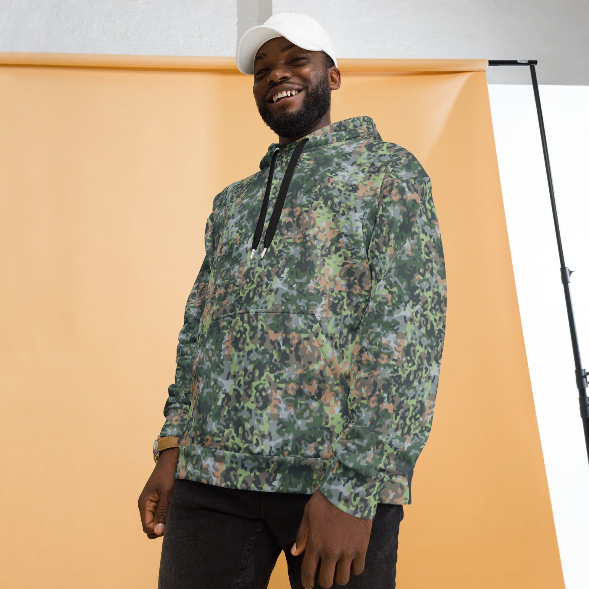 Dutch Fractal Green CAMO Unisex Hoodie - Hoodies