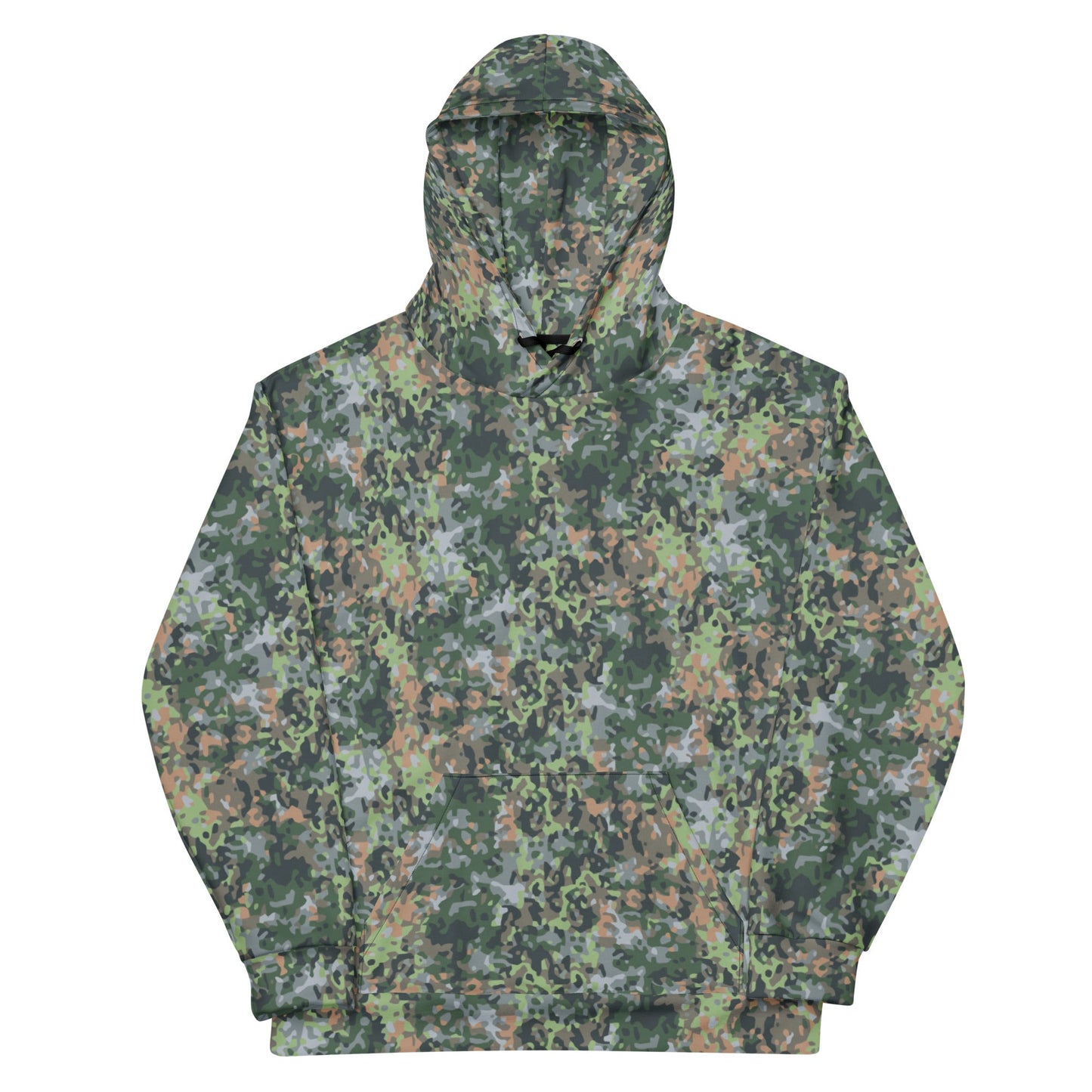 Dutch Fractal Green CAMO Unisex Hoodie - Hoodies